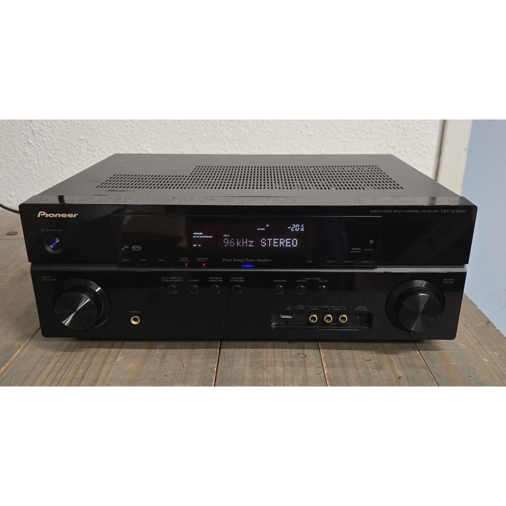 Pioneer VSX-1019AH-K 7.1 Channel Audio / Video HDMI 120 watt Receiver